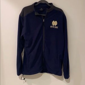 Men’s Colosseum- Notre Dame Fleece Jacket L